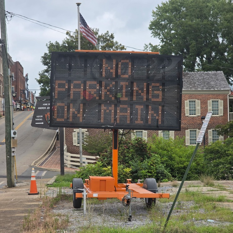 No parking