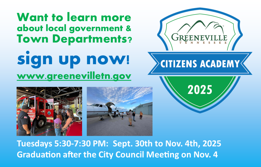 Citizens Academy - sign up now