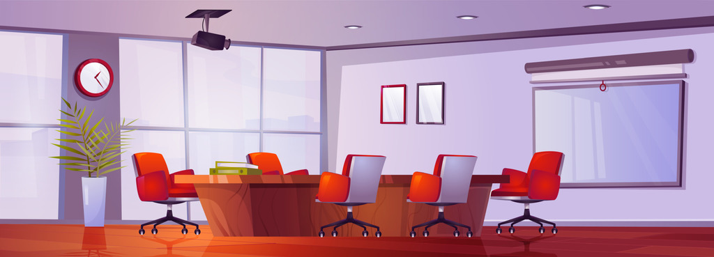Boardroom illustration