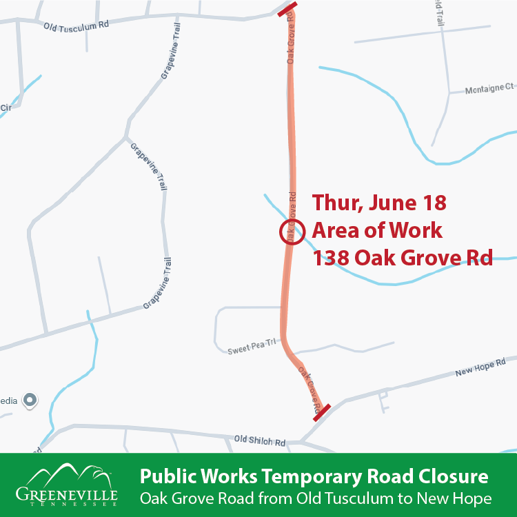 Oak Grove Road Closure 2