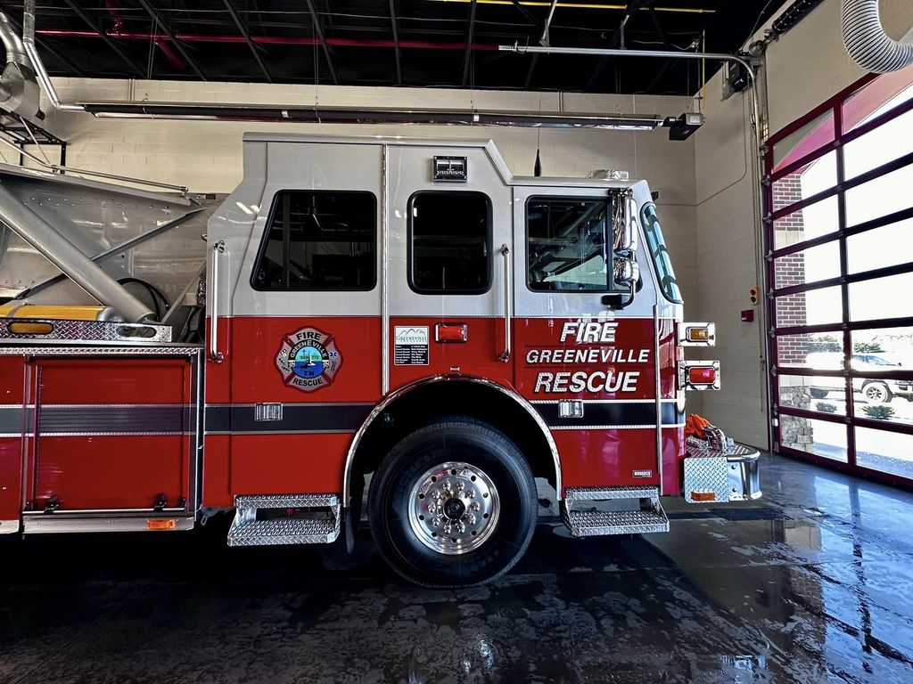 Front side of Tower 3 ladder truck