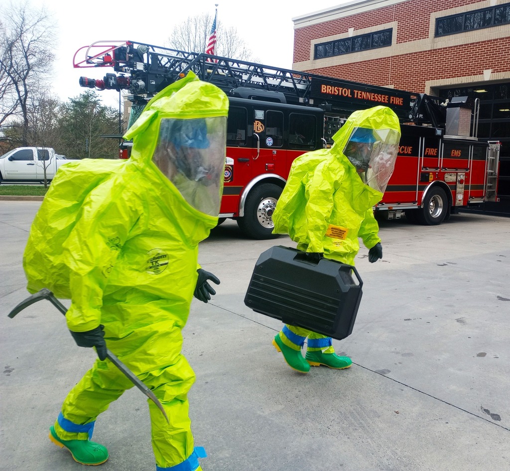 Level A Hazmat entry