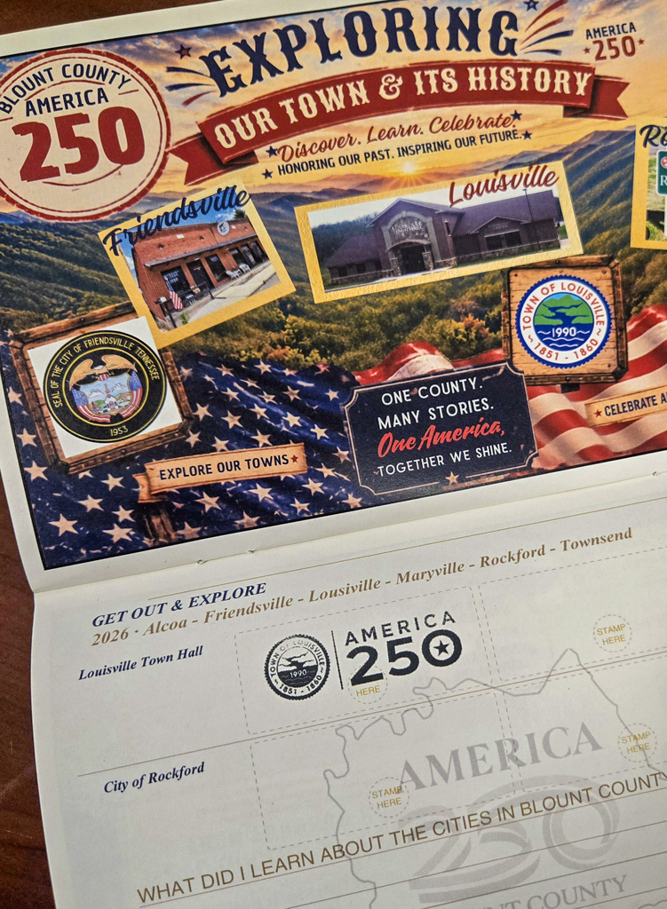 America 250 Blount County Commemorative Passport