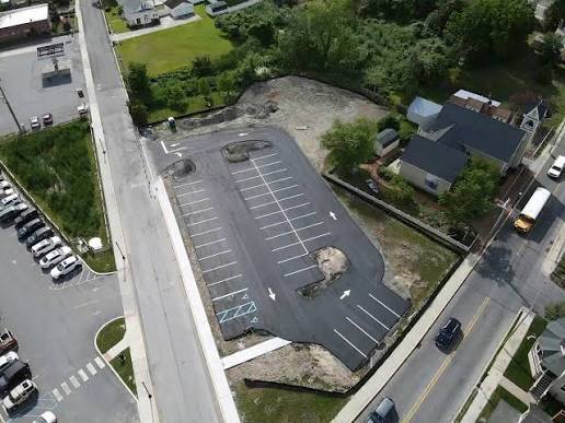 Town MHS Parking Lot