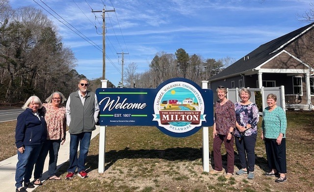 Milton Welcome Sign