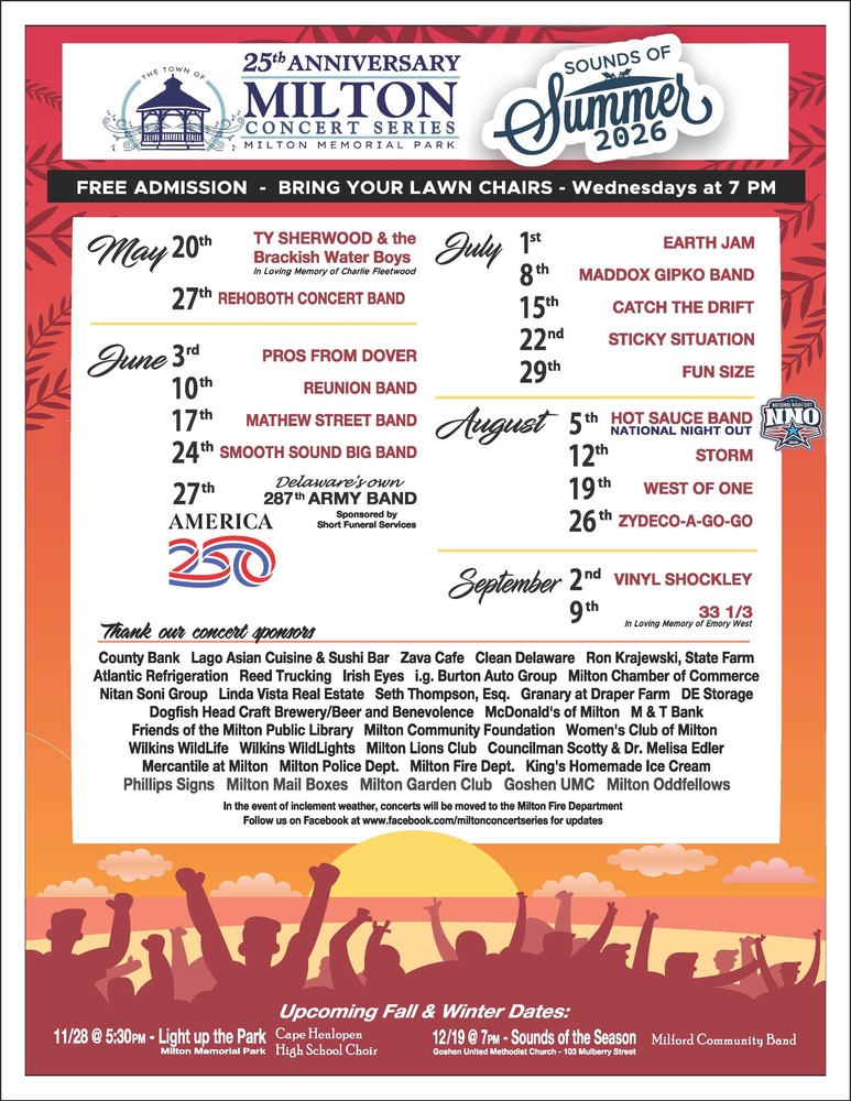 2026 Summer Concert Series