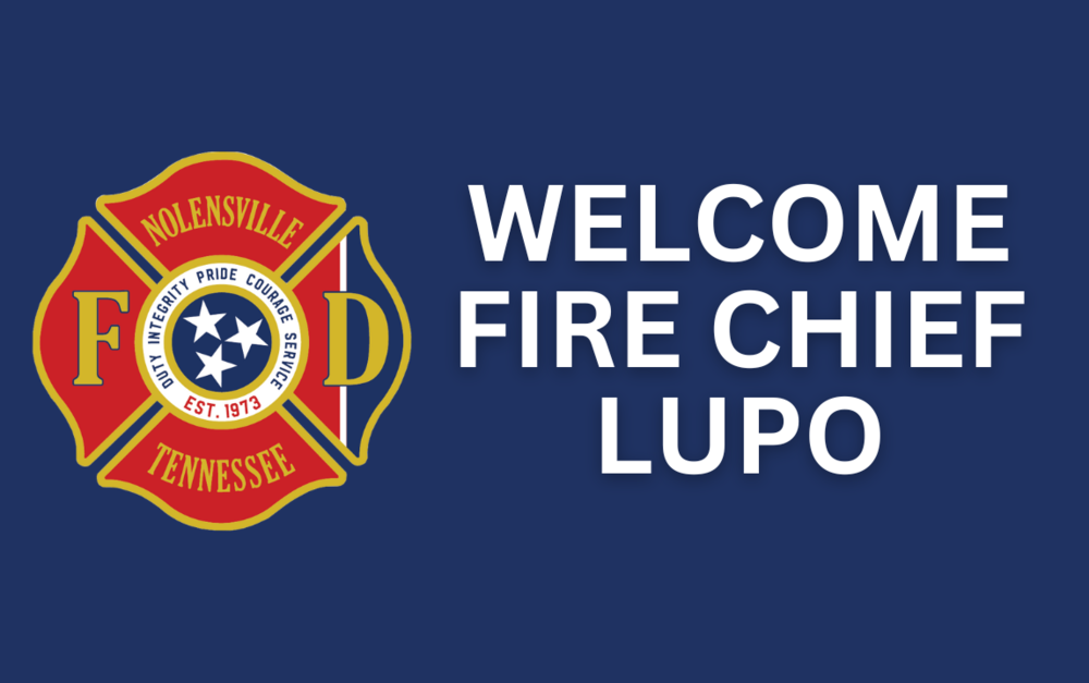 Fire Chief Announcement