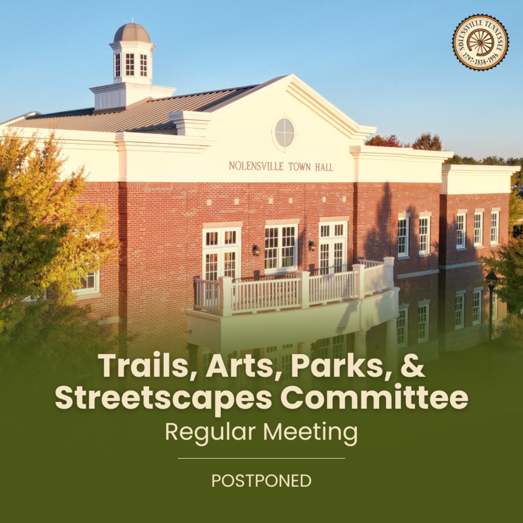 Trails, Arts, Parks, and Streetscapes Advisory Committee