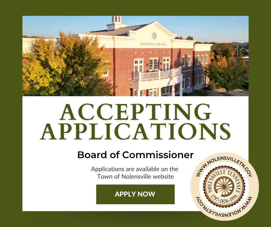 Accepting Applications for Board of Commissioner