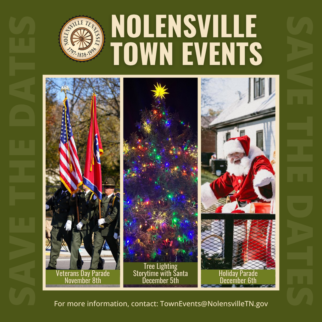 Town Events Save the Date
