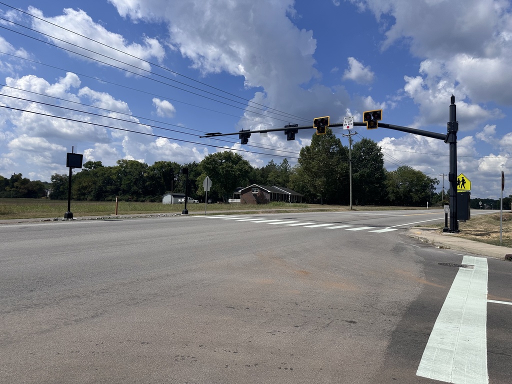 Sunset Road Pedestrian Signal