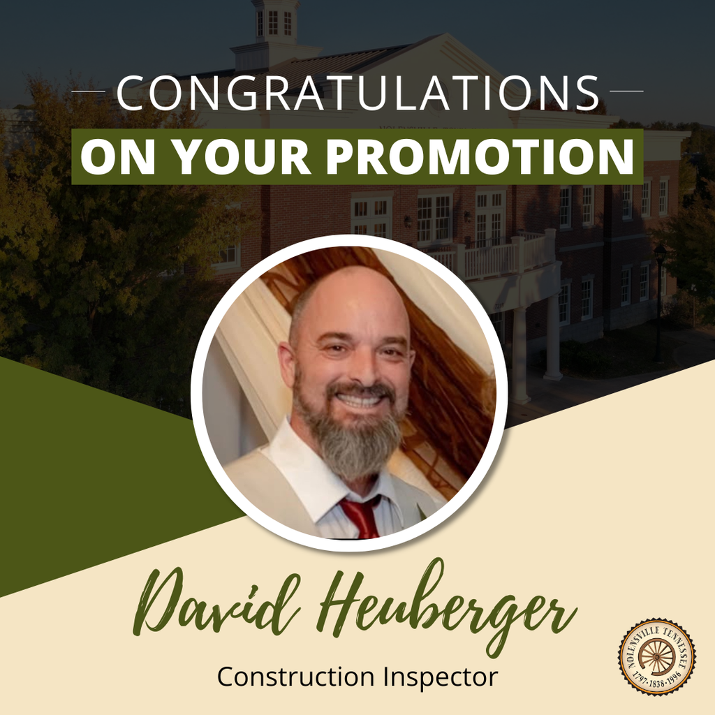 Promotion of David Heuberger