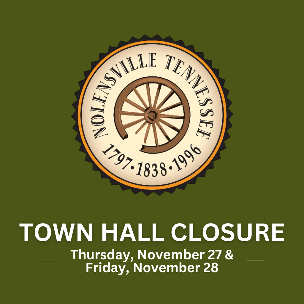 Town Hall Closure for Thanksgiving Holiday
