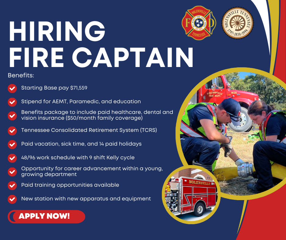 We're Hiring_Fire Captain