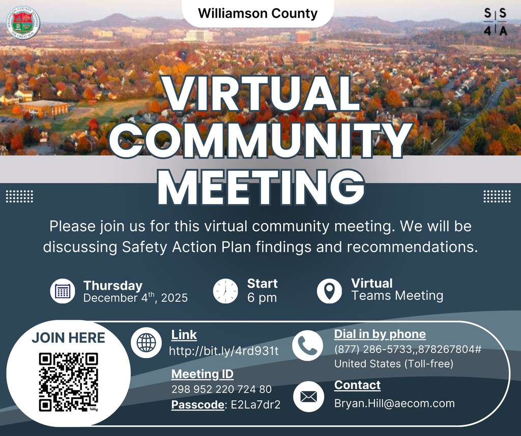 Transportation Safety Action Plan Virtual Meeting