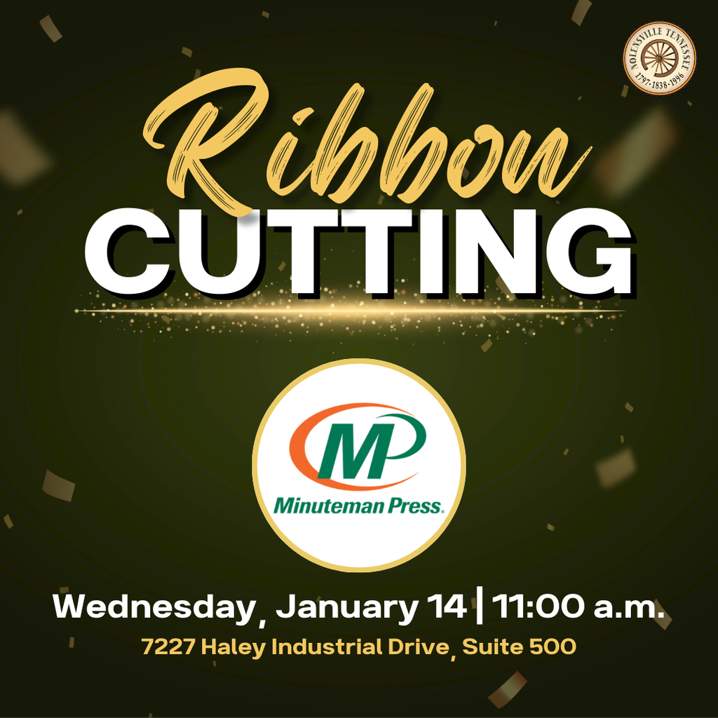 Ribbon Cutting for Minuteman Press