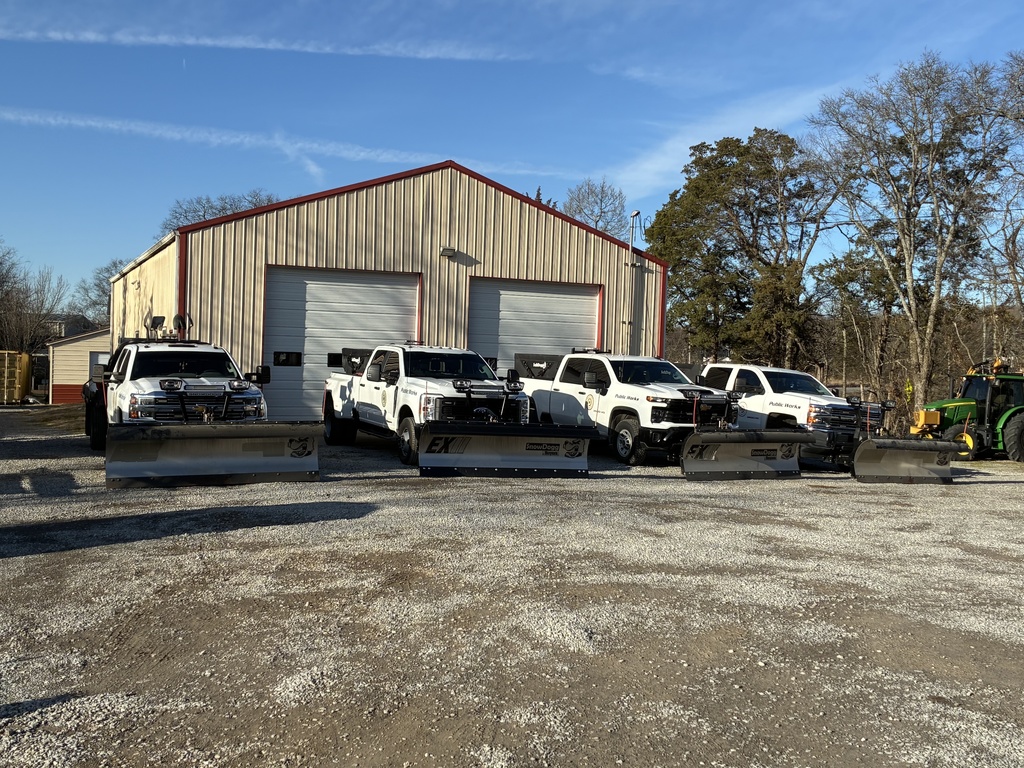 Public Works Department Preparing for Winter Weather