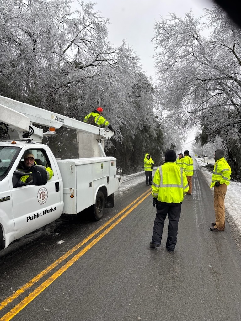 Nolensville Snow January 25, 2026
