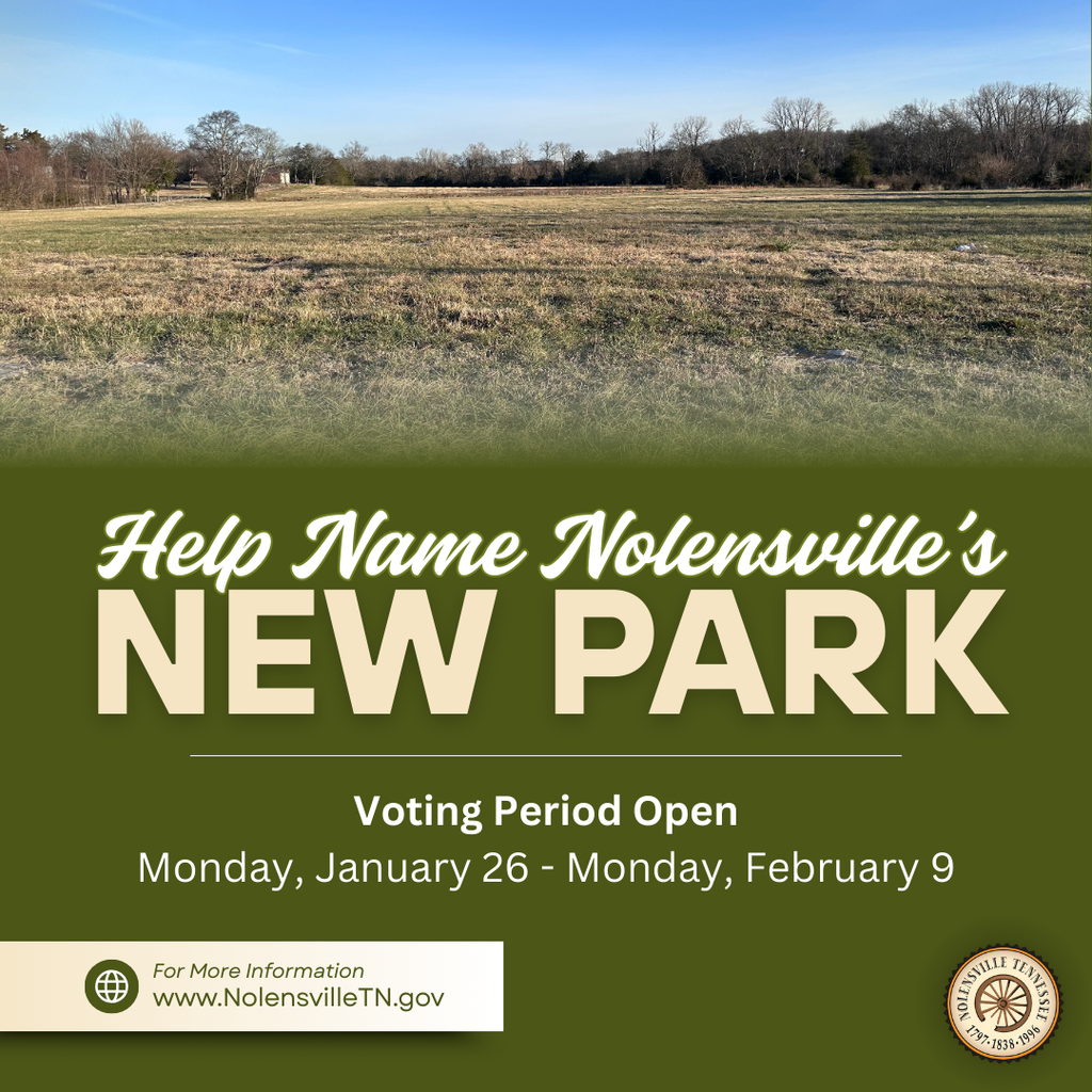 Help Name Nolensville's New Park