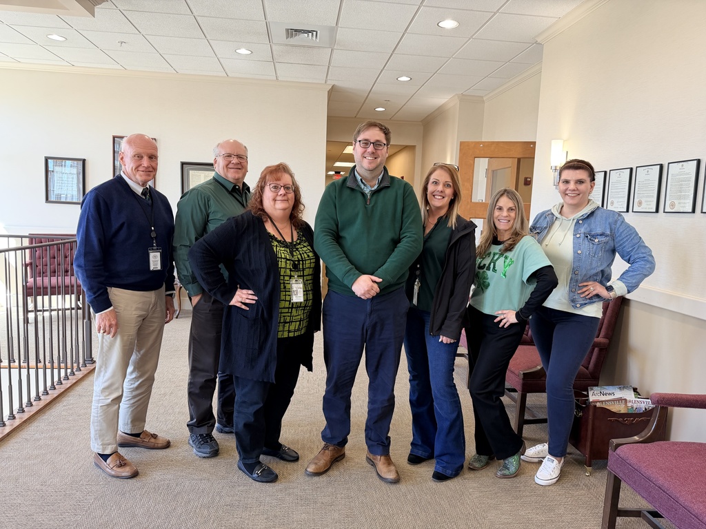 Nolensville Town Hall staff pose for St. Patrick's Day photo