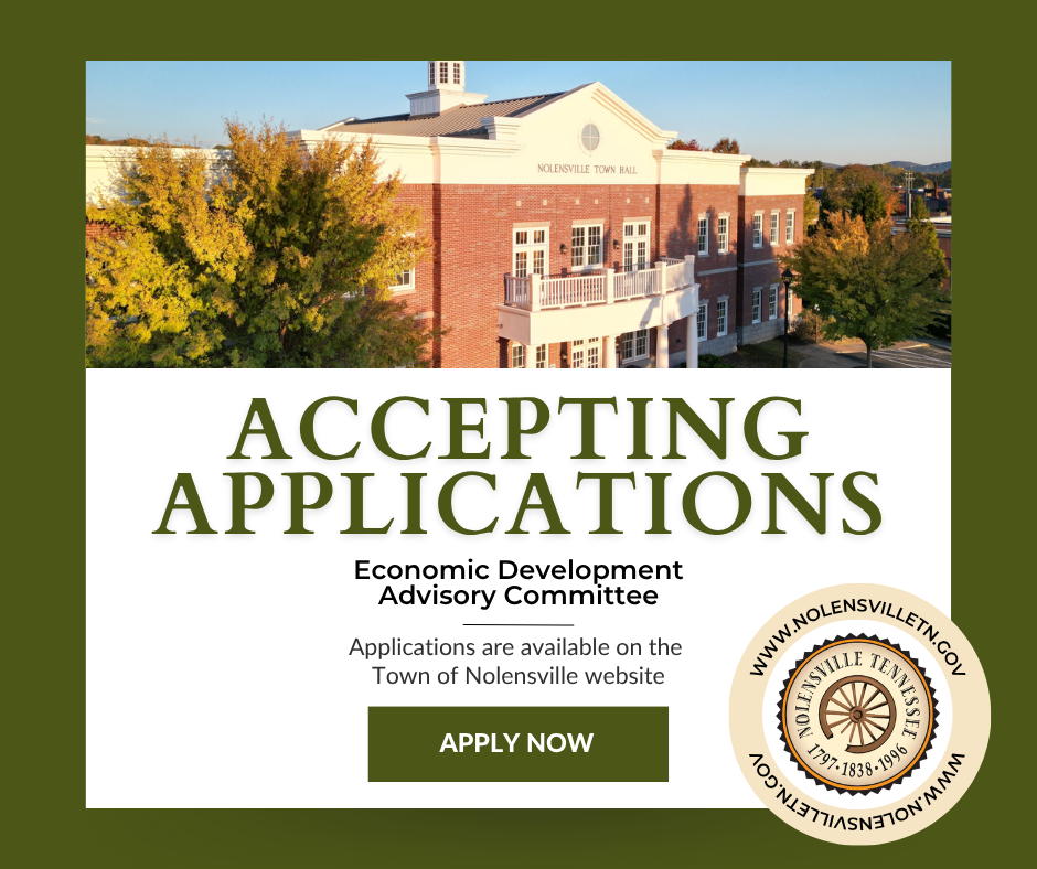 Accepting Applications for Economic Development Advisory Committee 
