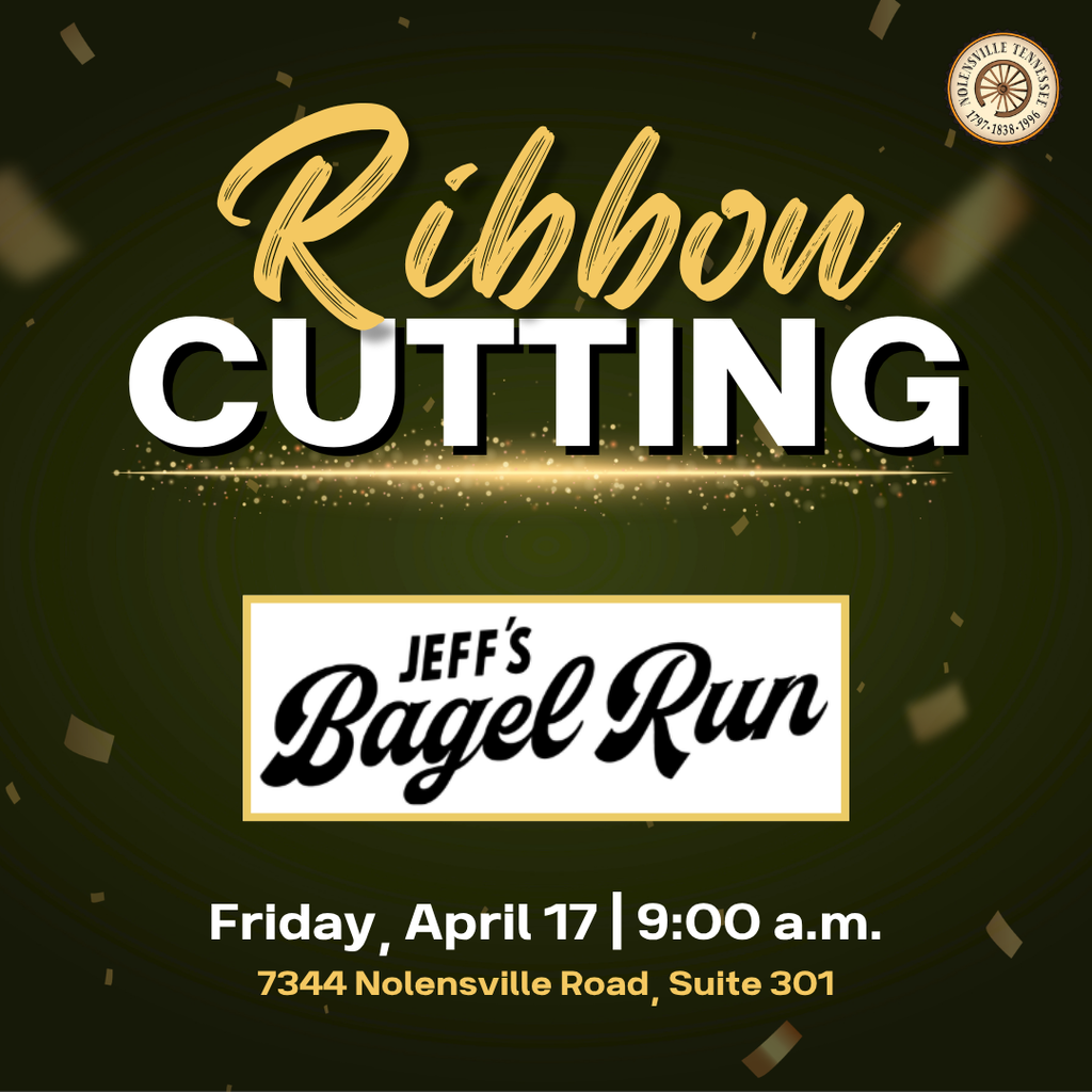 Ribbon Cutting of Jeff's Bagel Run