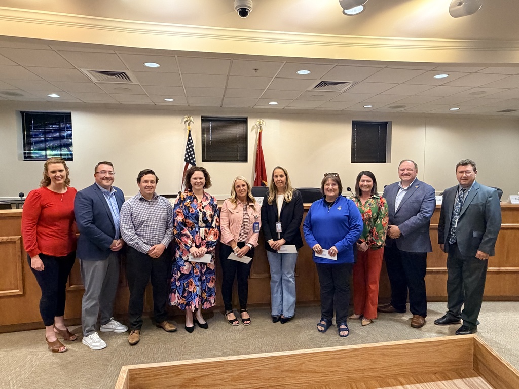 Board of Commissioners welcomed representatives from Nolensville schools during the Commission meeting 