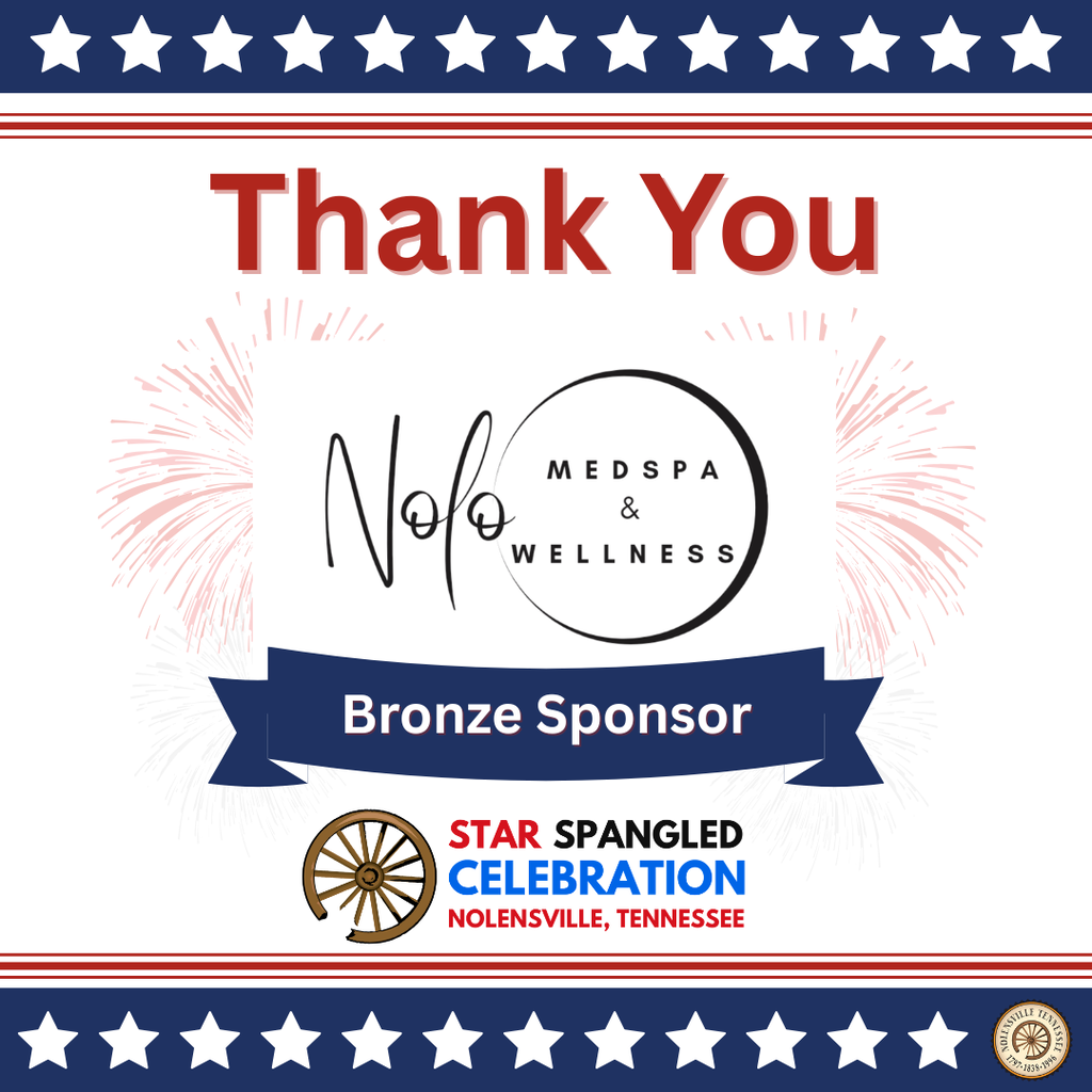 Thank you Nolo Medspa aand Wellness for being a Bronze Sponsor of the Star Spangled Celebration 