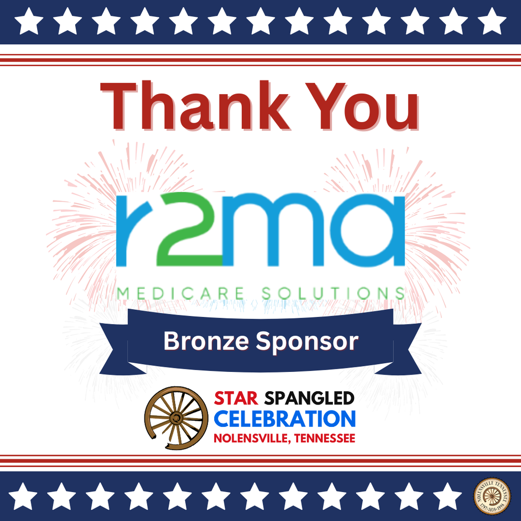 Thank you R2MA Medicare Solutions for being a Bronze Sponsor of the Star Spangled Celebration 