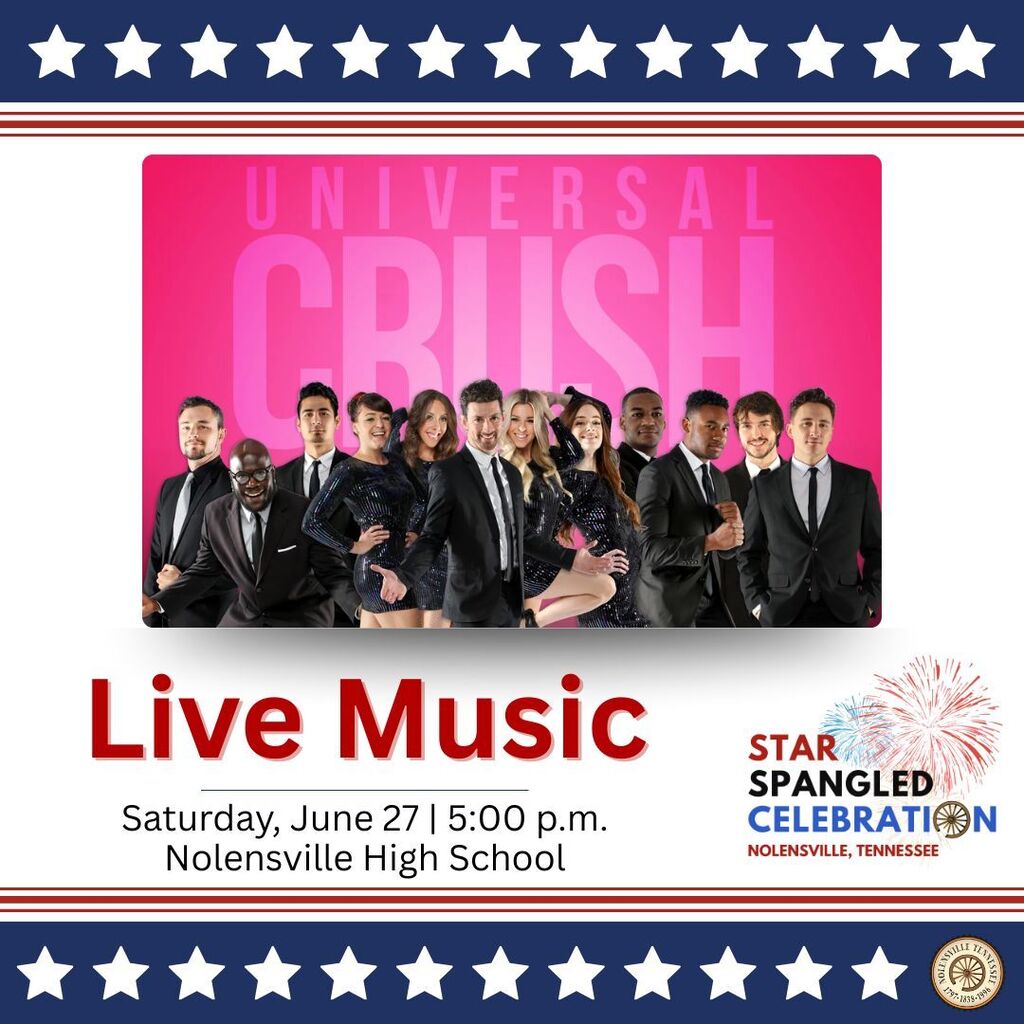 Universal Crush performing at Star Spangled Celebration