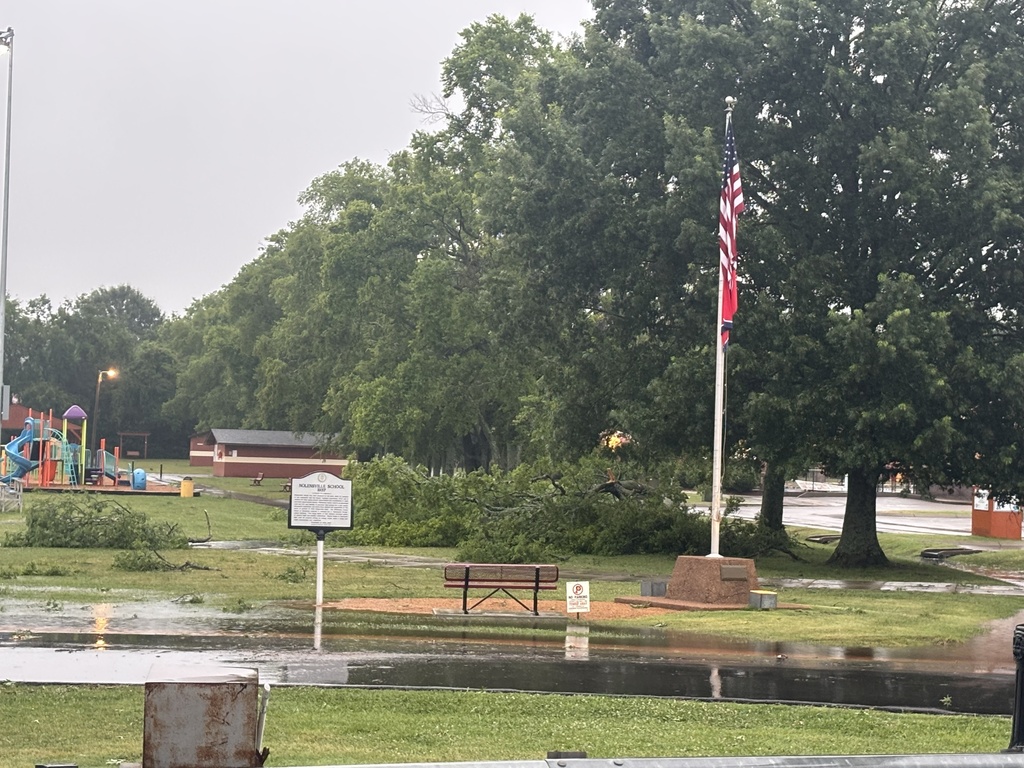 Town of Nolensville experiencing downed trees and flooding at the Historic Nolensville School and Old Nolensville Park.