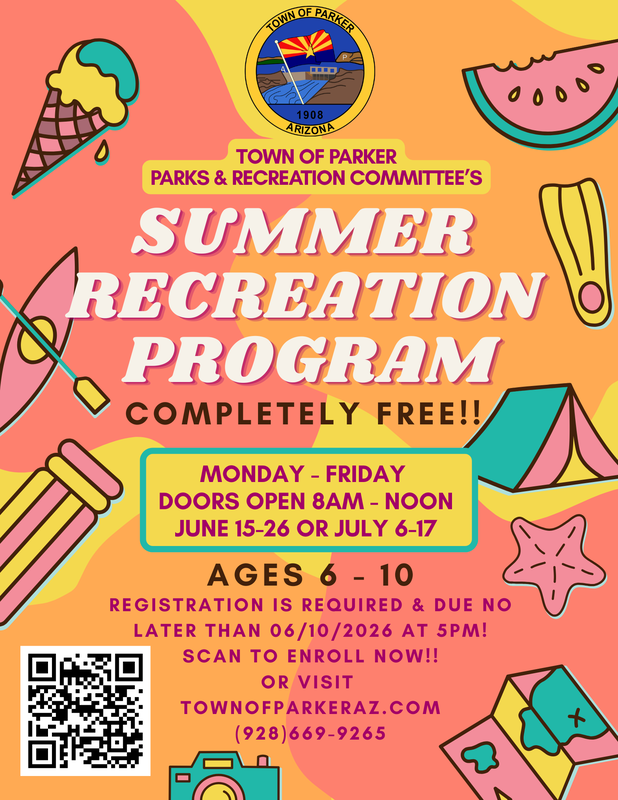 Summer Recreation Program Flyer