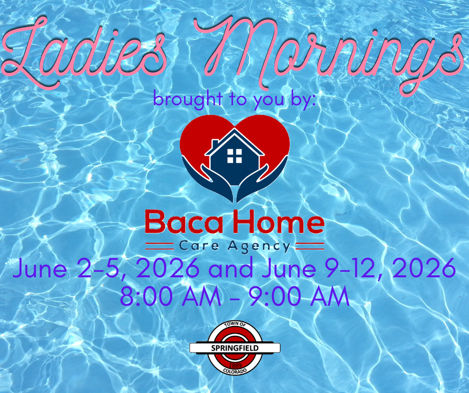 Ladies Mornings brought to you by baca home care agency june 2-5 and june 9-12, 2026 from 8-9 am