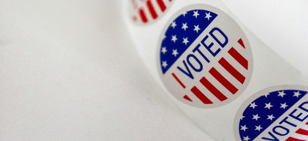 I Voted Stickers