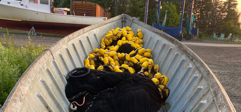 Boat with Nets