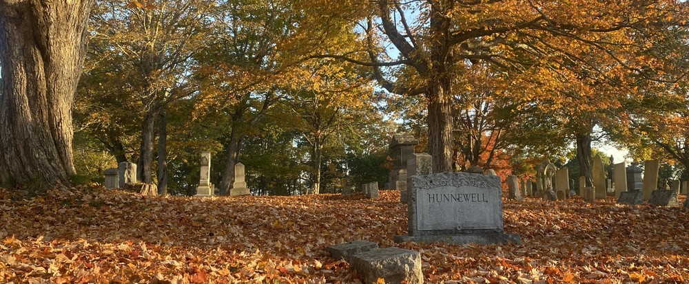 Cemetery in Fall