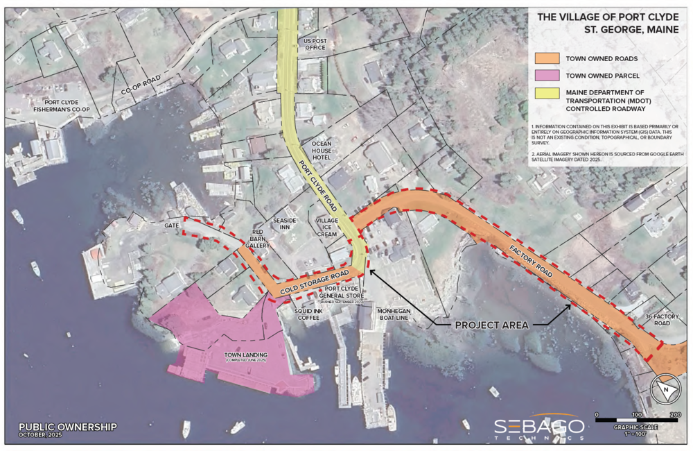 Port Clyde Map
