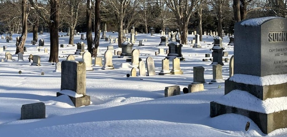 Graves in Snow