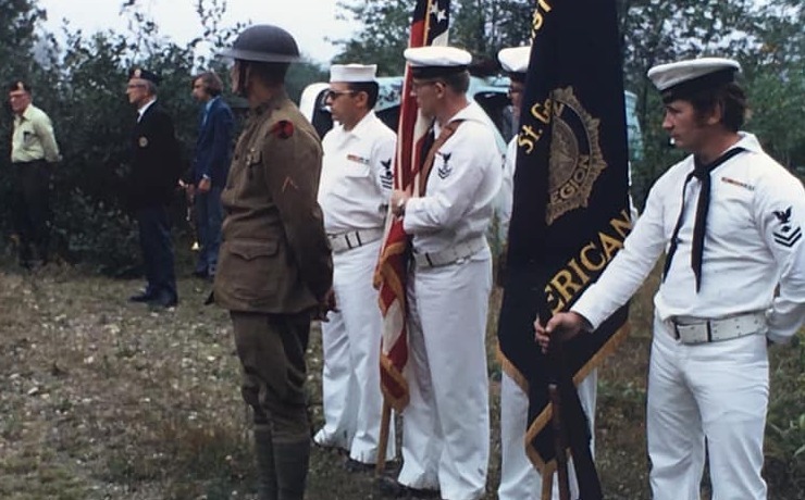 Ralph Cline and Sailors