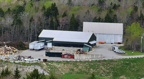 Arial of Transfer Station