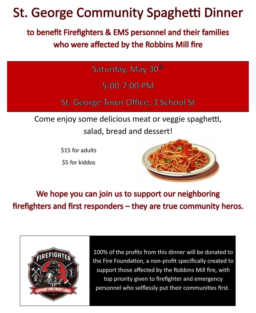 Spaghetti Supper Poster