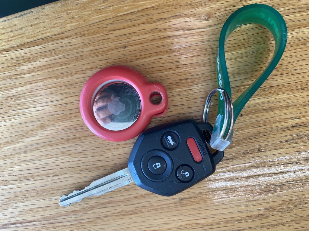 Car Key and Air Tag