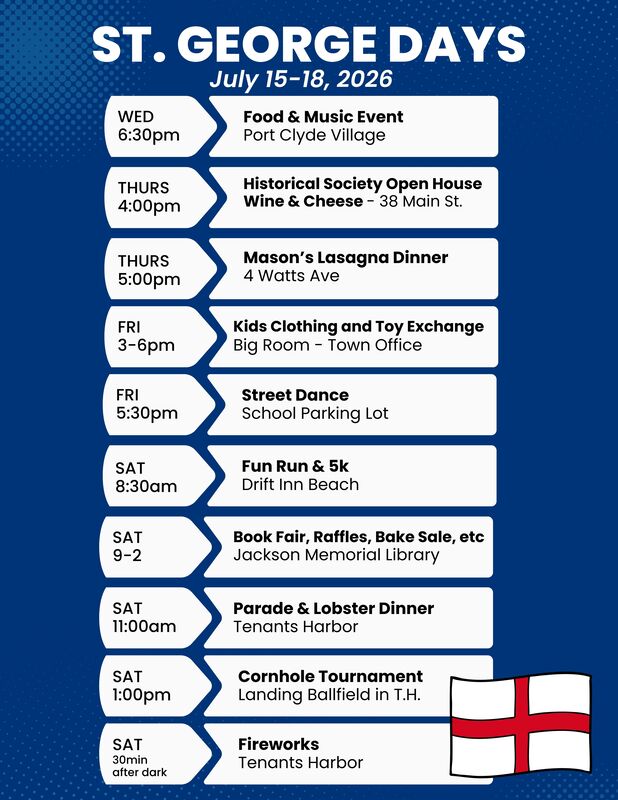 St. George Days Schedule