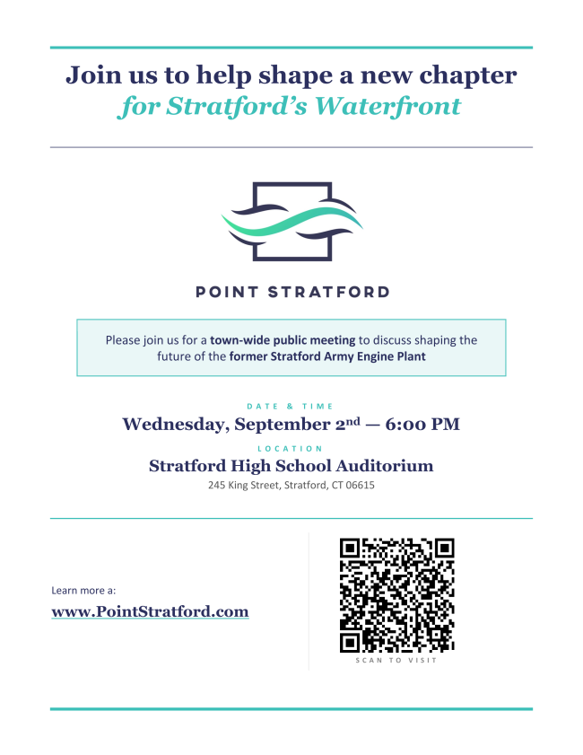 Help Shape the Future of the Former Army Engine Site - September 2, 2026 at 6:00PM