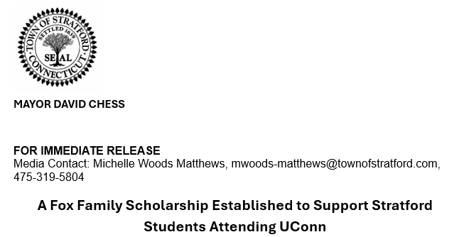 Fox Family Scholarship