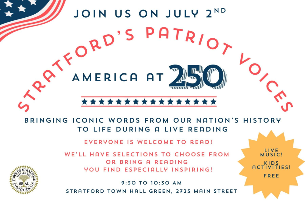 Stratford Patriotic Voices - July 2, 2026