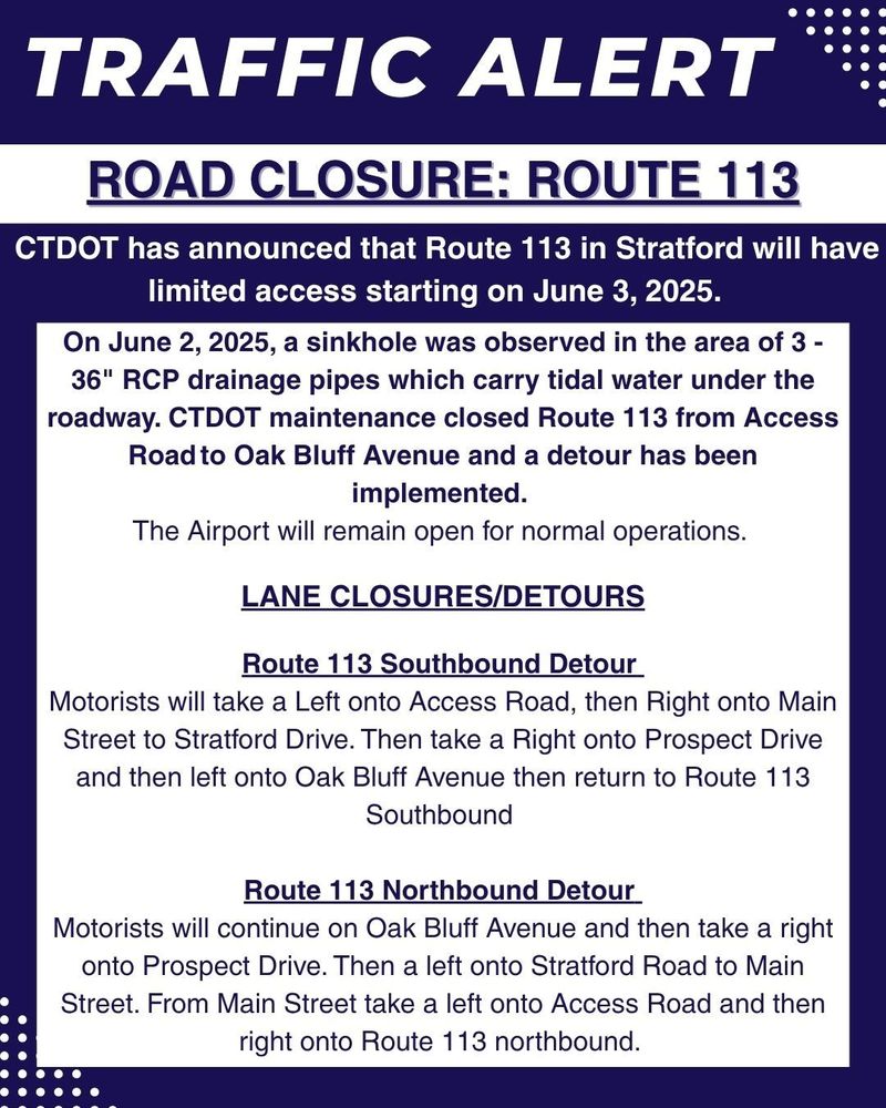 Route 113 Closure