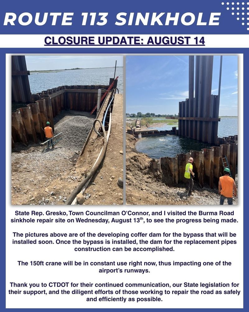 Route 113 Update August 14