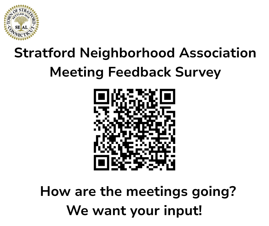 Neighborhood Association Meeting Feedback Survey