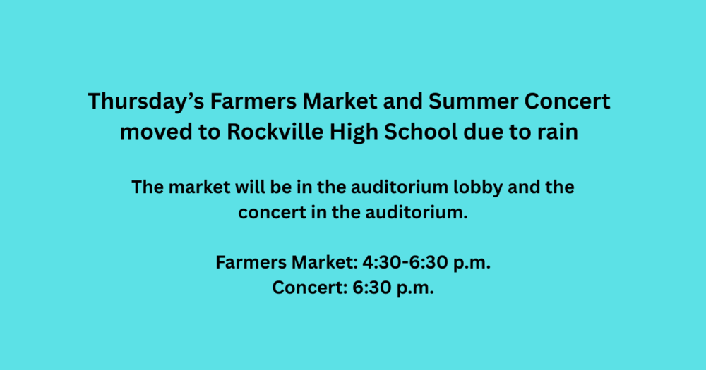 Farmers market moved to high school